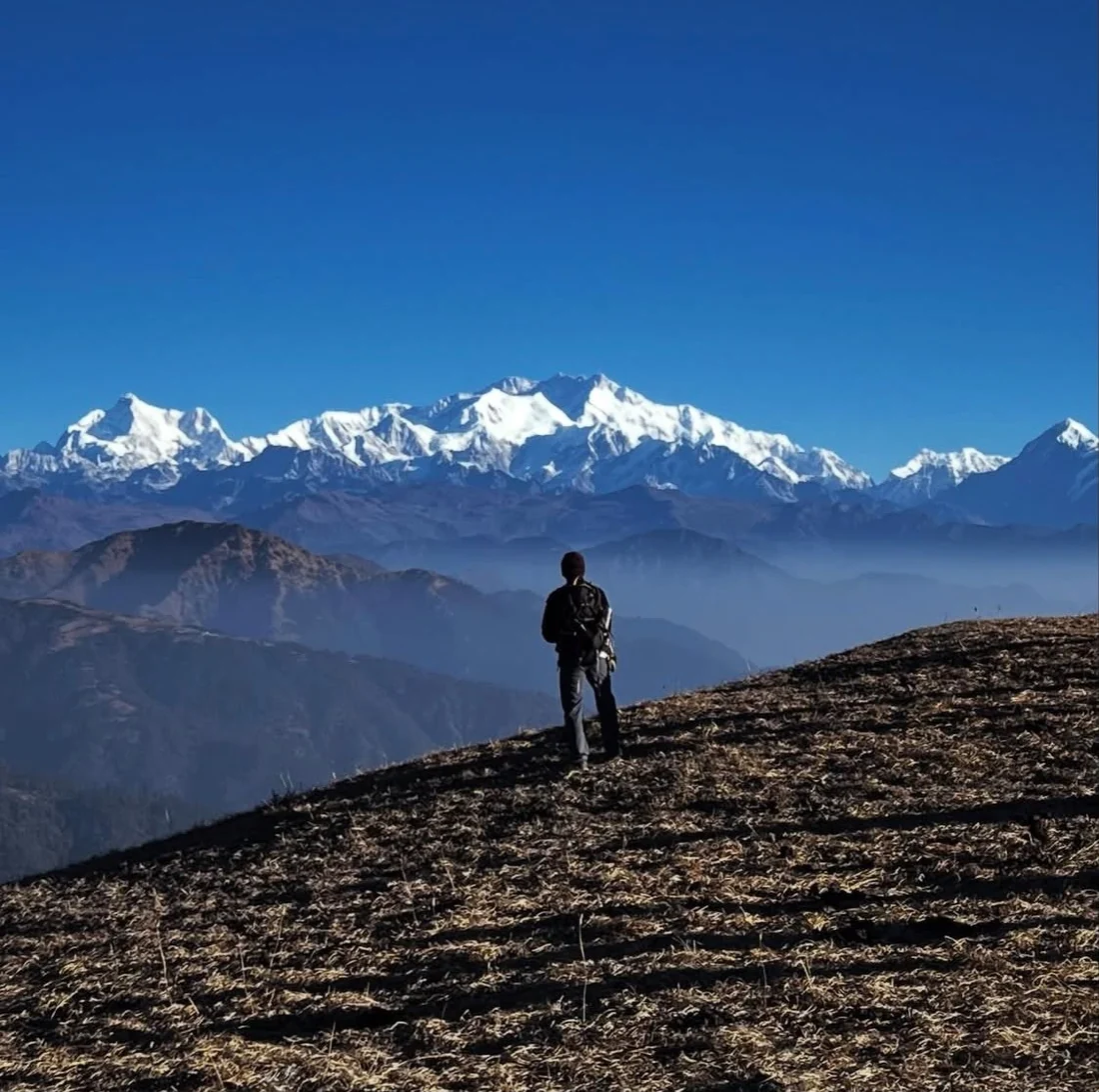 Trekking near the Sleeping Buddha viewpoint
